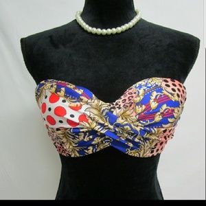 Luli Fama la Dolce Vita Miami bandeau top L